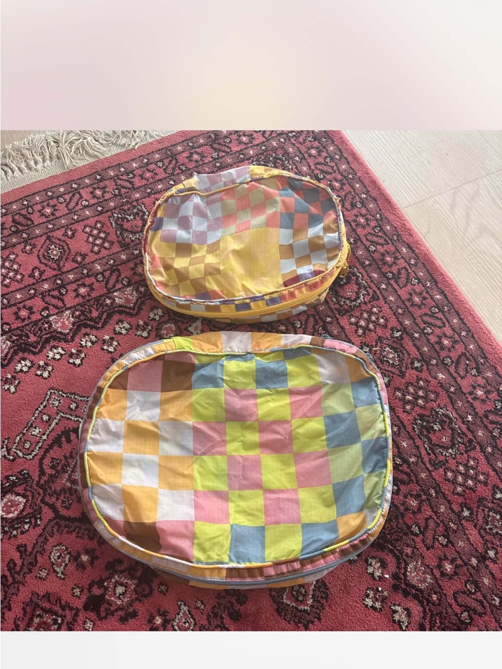 Baggu packing cubes